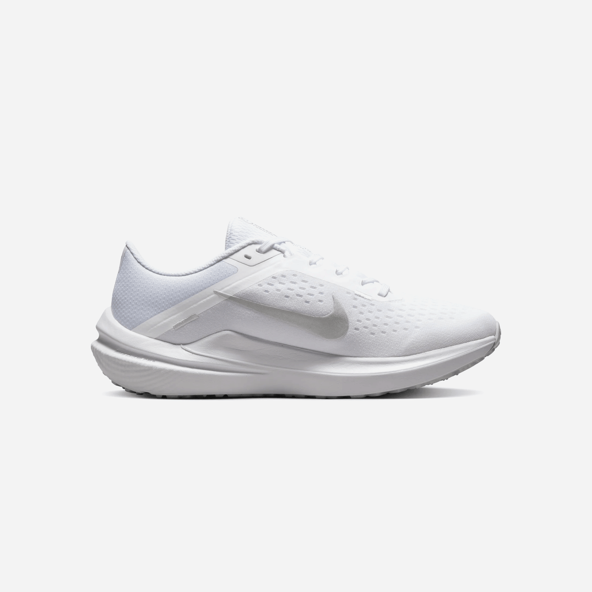 Nike Air Winflo 10 White Pure Platinum Metallic Silver WMNS