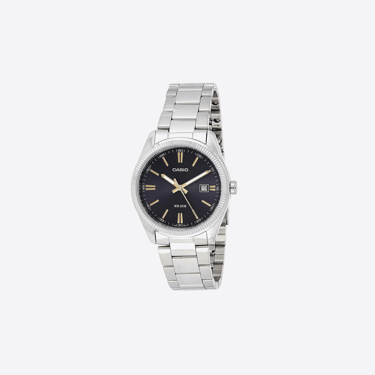 Casio MTP-1302D-1A2VDF Quartz Analog Black Dial Watch