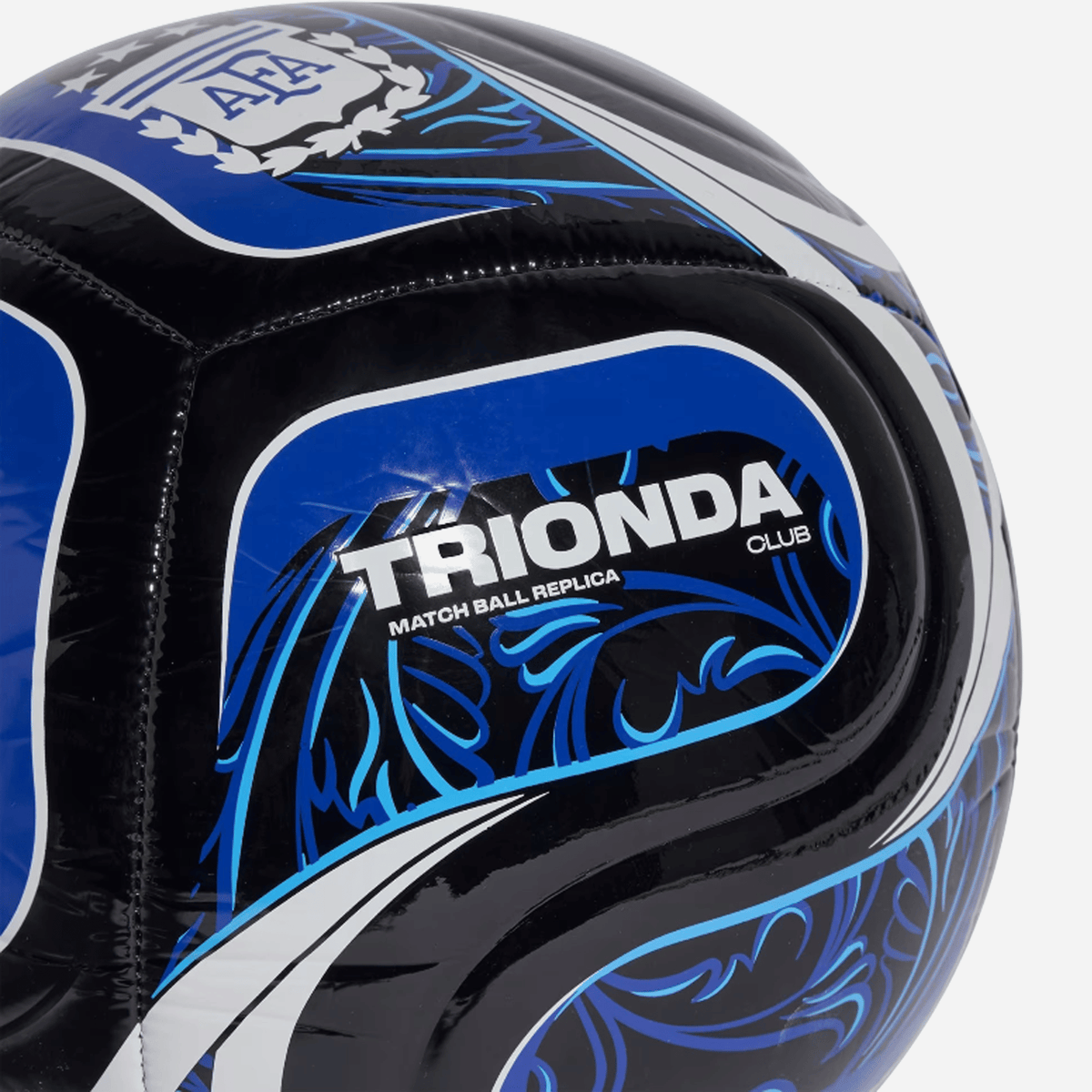 Adidas Trionda Argentina Away Club Ball Black / White / Lucid Blue