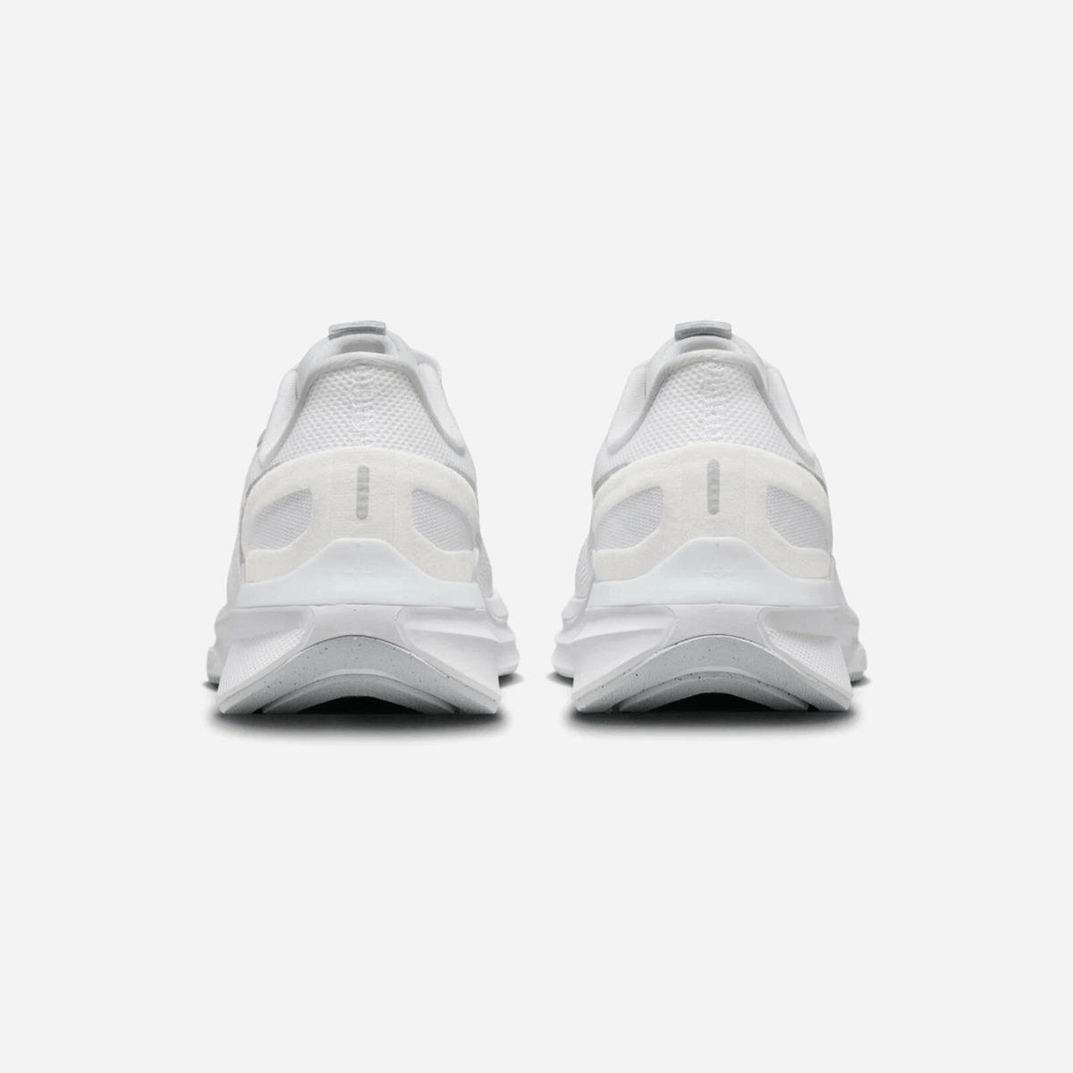 Nike Air Zoom Structure 25 White Pure Platinum Metallic Silver WMNS