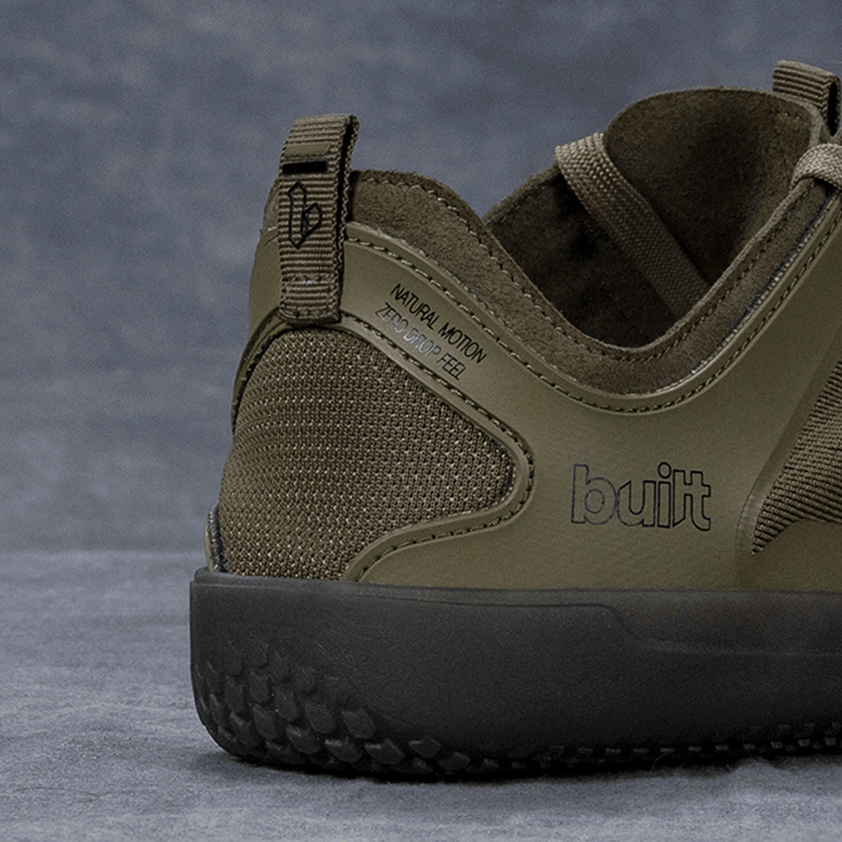 Built Natural Movement Shoe V1 Dark Khakhi