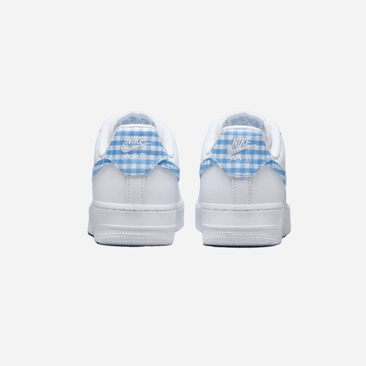 Nike Air Force 1 Low '07 Essential White University Blue Gingham