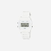 Casio F-91WB Series / Digital Watch / White / Bio-Based Resin Band / LED Backlight / Stopwatch / Daily Alarm / Auto Calendar / 12/24 Hour Format / Water Resistant