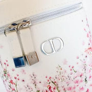 Christian Dior Vanity pouch Flower White Novelty Limited Japan