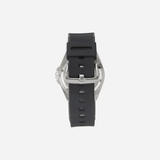 Casio MDV-106B-1A2VCF Series Black Dial Blue-Red Case Resin Band Analog Watch