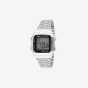 Casio Vintage A178WA-1A Silver Stainless-Steel with Grey Dial Quartz Watch