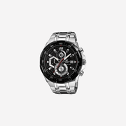 Casio Edifice EFR-539D-1AVUDF Quartz Black Dial Chronograph Stainless Steel Watch