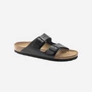 Birkenstock Arizona Black Natural Leather Regular Fit