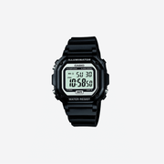 Casio F108WH Illuminator Series Water Resistant LED Light 1-100 SEC Stopwatch Date Day Display Daily Alarm 7 Year Battery Digital Watch