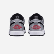 Air Jordan 1 Low Se White Fire Red Black Matte Silver