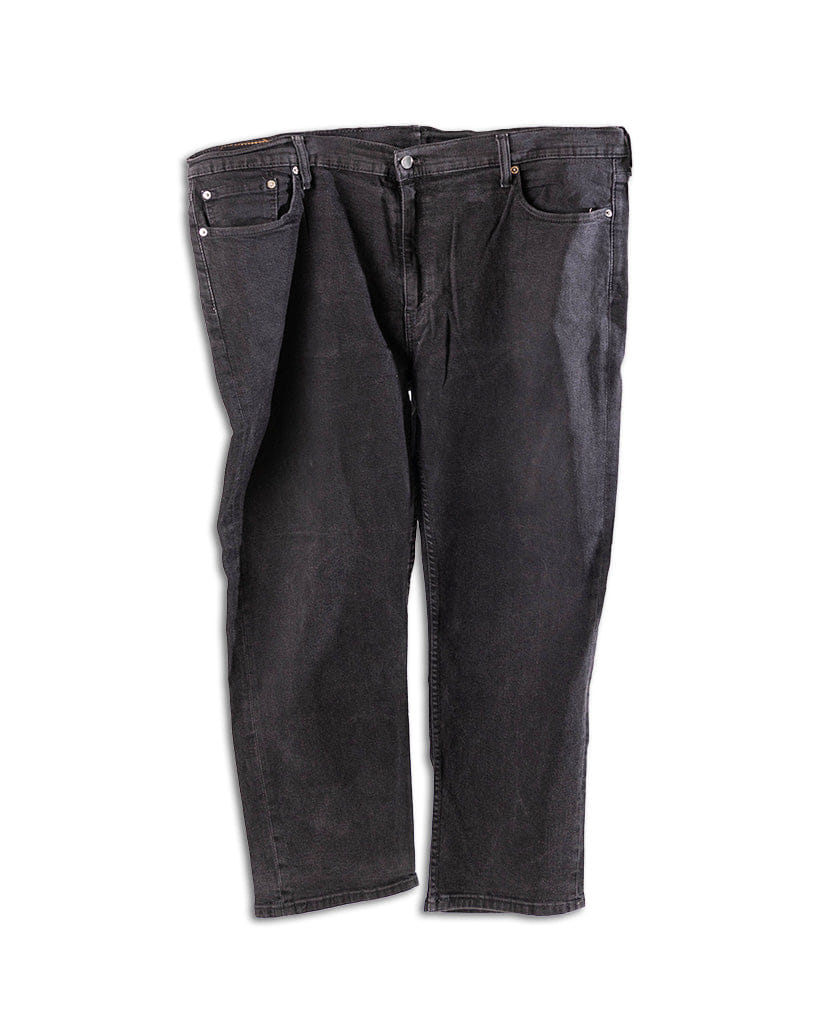 Levis 514TM Relaxed Straight Fit Men's Jeans - Black (48)