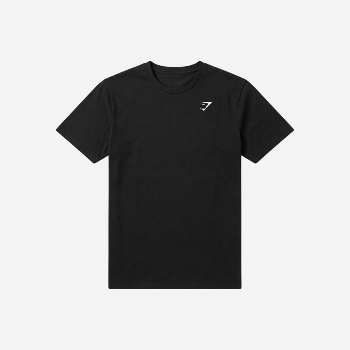 Gymshark Crest T-Shirt Black Regular Fit