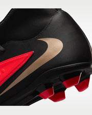 Nike Phantom 6 High Club Multi-Ground Soccer Cleats  Bright Crimson/Black/Blur