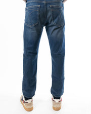 Calvin Klein Jeans Mid-Rise Denim Blue Slim Fit Jeans (30)