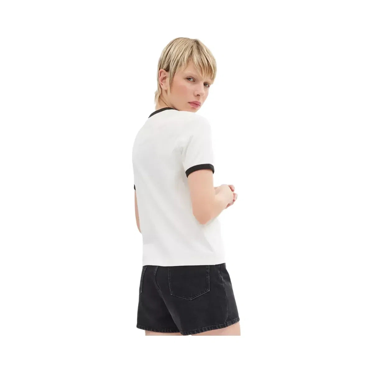 Coach Coach Ringer T-Shirt in White