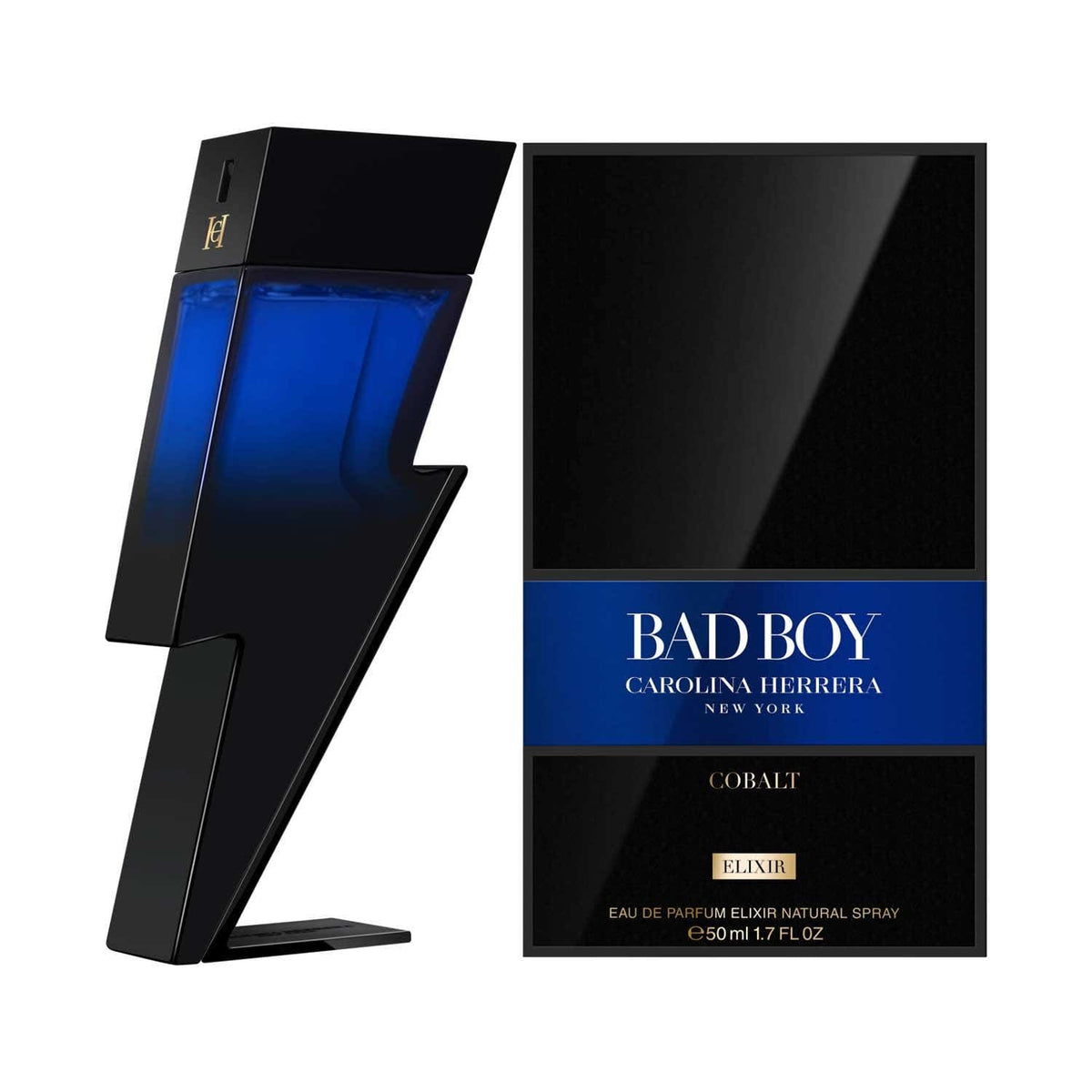 Carolina Herrera Bad Boy Cobalt Elixir Eau De Parfum (50 ml) - Carolina Herrera