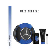 Mercedes-Benz Man Gift Set Eau De Toilette with Shower Gel and Pen Spray (3Pcs) - Mercedes-Benz