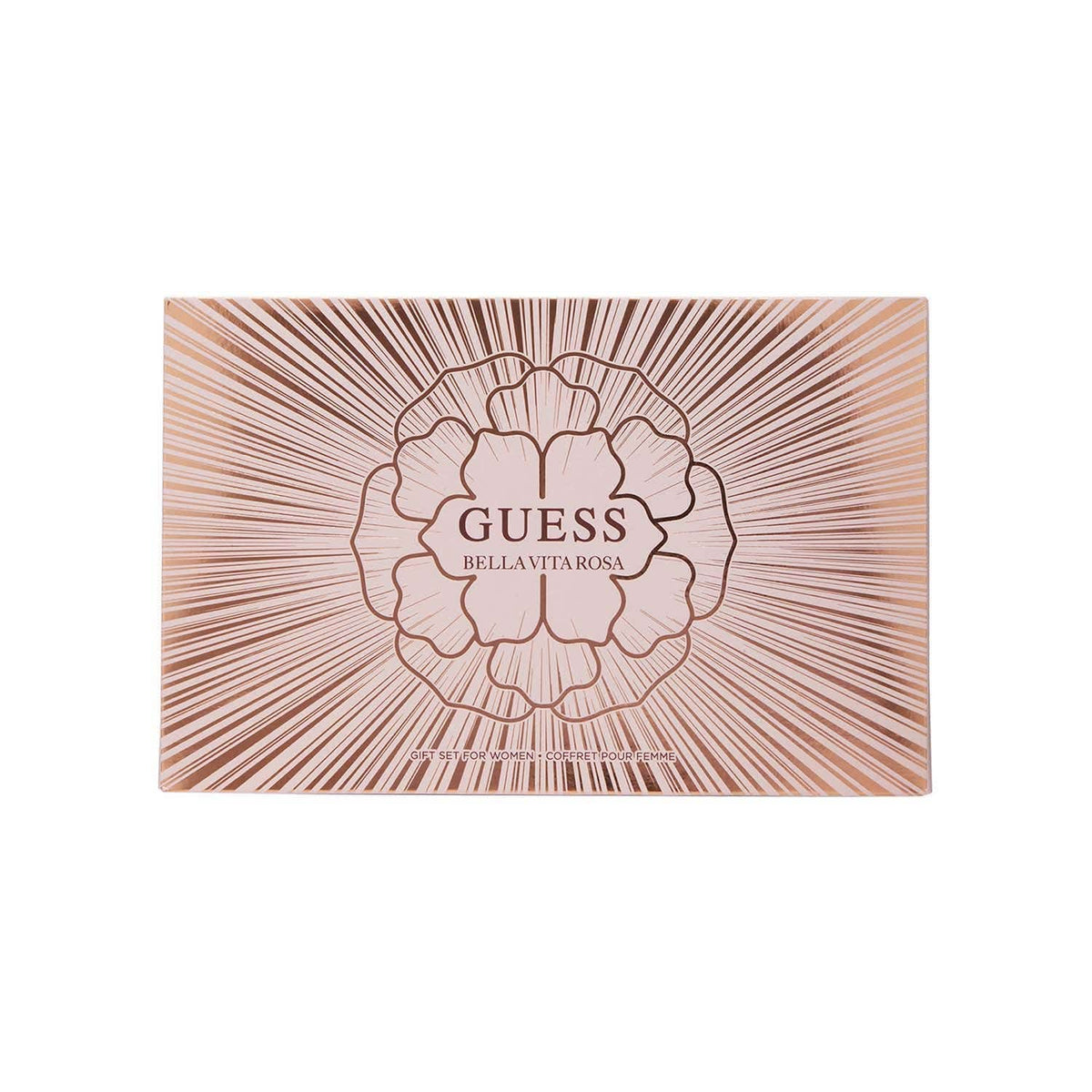 Guess Bella Vita Rosa EDT + Travel Spray + Body Lotion + Pouch Gift Set (4 pcs) - Guess