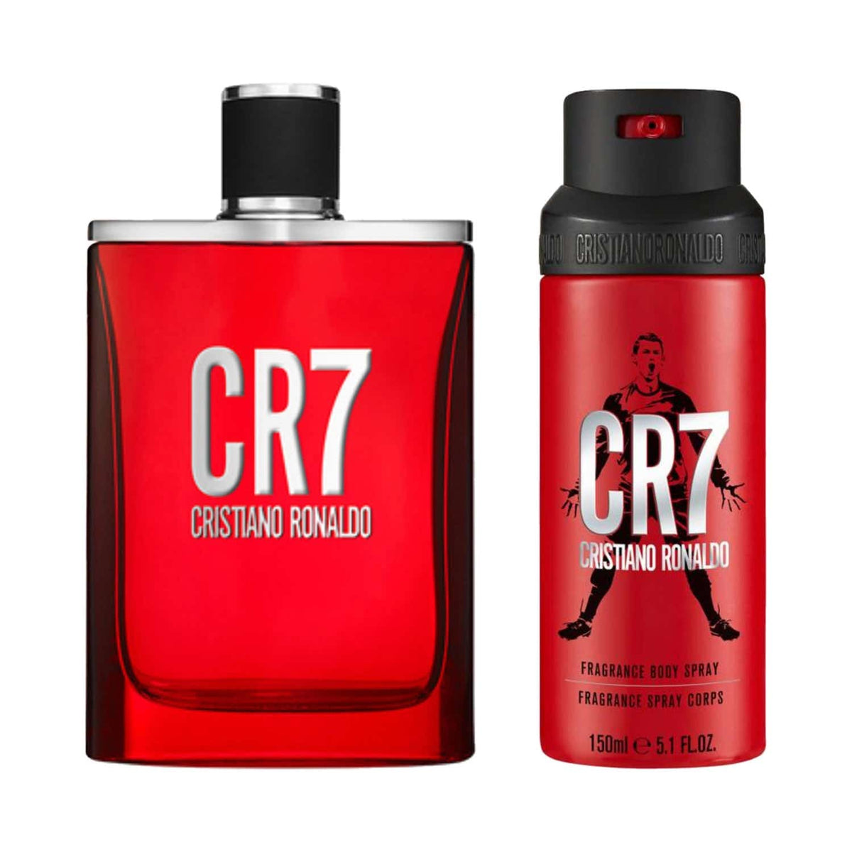 CR7 Cristiano Ronaldo EDT + Body Spray (Pack of 2) Combo - CR7 Cristiano Ronaldo