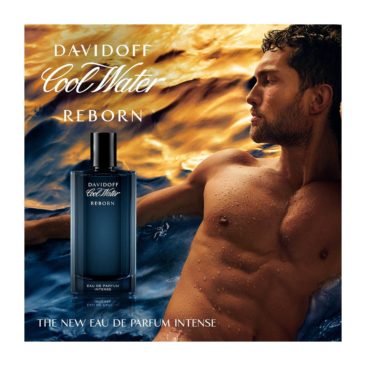DAVIDOFF Cool Water Reborn Eau de Parfum Intense for Men (100 ml) - DAVIDOFF