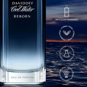 DAVIDOFF Cool Water Reborn Eau De Parfum For Men (100ml) - DAVIDOFF