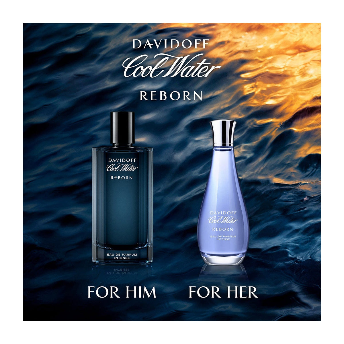 DAVIDOFF Cool Water Reborn Eau de Parfum Intense for Women (50 ml) - DAVIDOFF