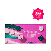 Benefit Cosmetics Game On Glow Mini Cheek Palette Bronzer Warm Seashell - Pink Blush & Highlighter - Benefit Cosmetics