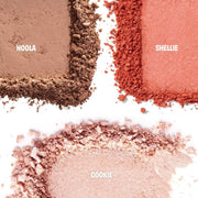 Benefit Cosmetics Game On Glow Mini Cheek Palette Bronzer Warm Seashell - Pink Blush & Highlighter - Benefit Cosmetics