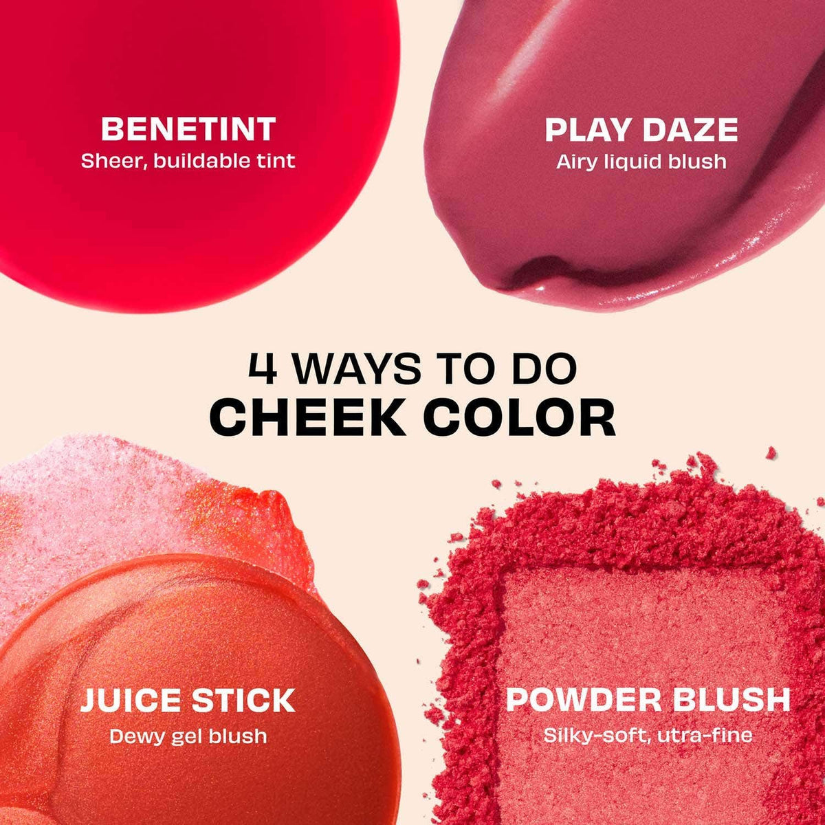 Benefit Cosmetics Play Daze Airy Liquid Blush - Berri (6 ml) - Benefit Cosmetics