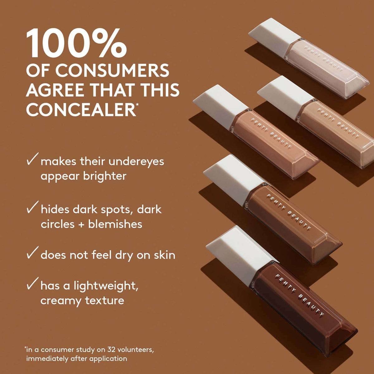 FENTY BEAUTY We're Even Hydrating Concealer - 295W (9 ml) - FENTY BEAUTY
