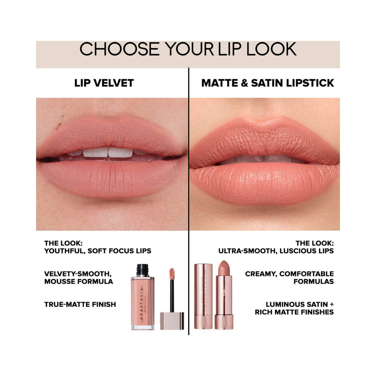 Anastasia Beverly Hills Lip Velvet Liquid Lipstick - Pure Hollywood (3.5 g) - Anastasia Beverly Hills