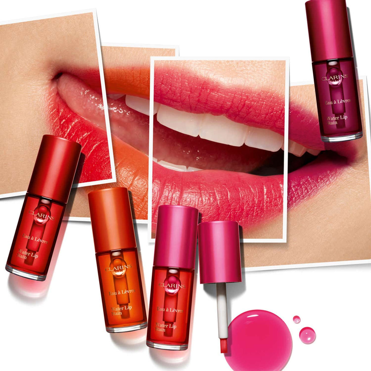 Clarins Water Lip Stain - 04 Water Purple (7 ml) - Clarins