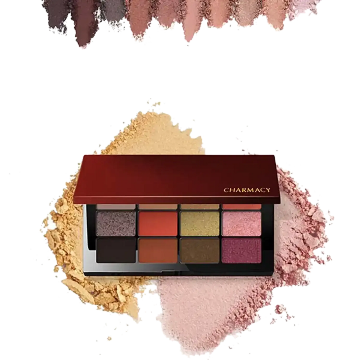 Charmacy Milano Eyeshadow 12 colors palette (10 g) - Charmacy Milano