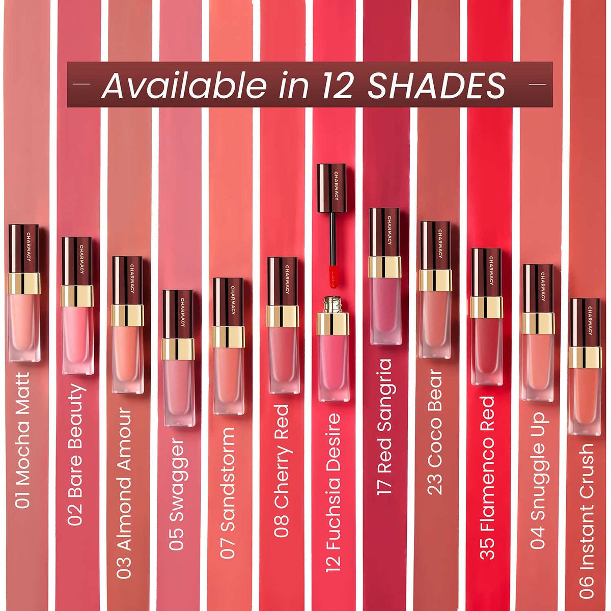 Charmacy Milano Stunning Longstay Liquid Lip - Swagger No. 05 (5.6 ml) - Charmacy Milano