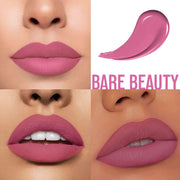 Charmacy Milano Stunning Longstay Liquid Lip Lipstick -  Bare Beauty 02 (5.6 ml) - Charmacy Milano