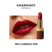 Charmacy Milano Luxe CrÃ¨me Lipstick - Flamenco Red No. 9 (3.8 g) - Charmacy Milano