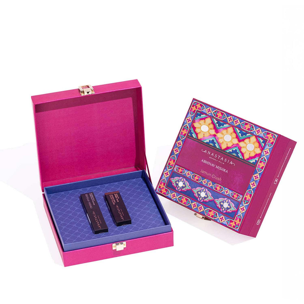Anastasia Beverly Hills Matte Lipstick - Blackberry & Lipgloss Crystal Sample - Jamun Crush (2 pcs) - Anastasia Beverly Hills