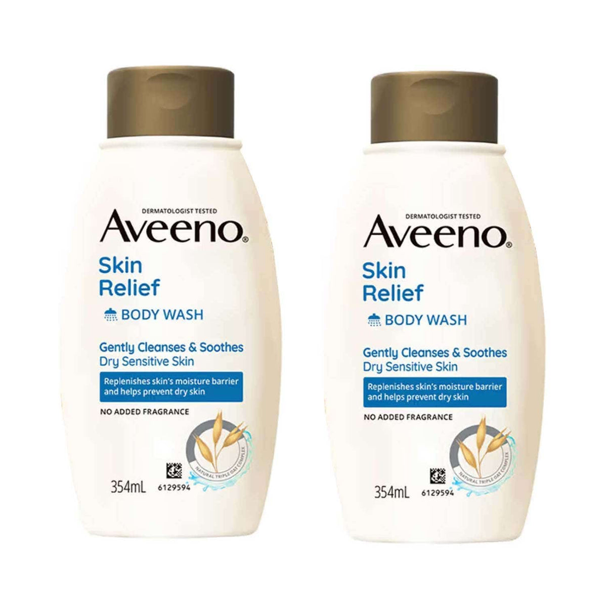 Aveeno Skin Relief Body Wash 354 Ml Combo - Aveeno