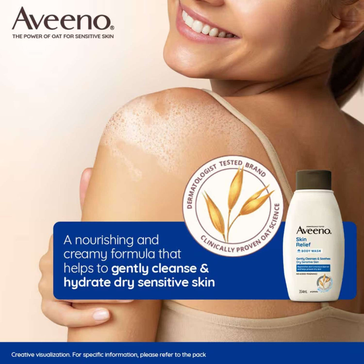 Aveeno Skin Relief Body Wash 354 Ml Combo - Aveeno