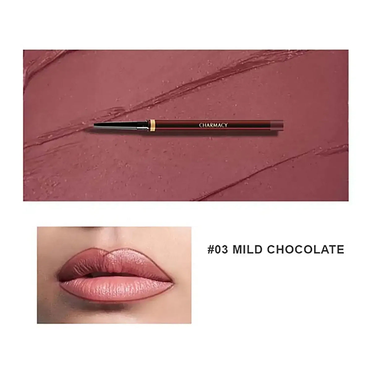 Charmacy Milano Flattering Lipstick & Lip Liner Set - Charmacy Milano