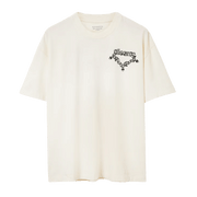 ALL SAINTS Drip Short Sleeve Oversized T-Shirt Chalk White