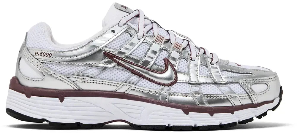 Nike Wmns P-6000 'White Metallic Silver'