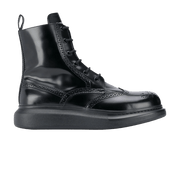Alexander McQueen Hybrid Brogue Boot Black