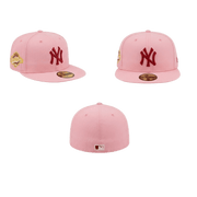 New Era 59Fifty New York Yankees fitted Pink hat