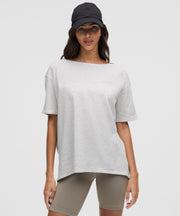 Lululemon Women's Back In Action Organic Cotton T - Shirt
