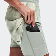 On Performance Shorts Terra Seedling | Tin (Women'S)