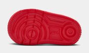 Nike Air Force 1 Low Valentines Day Infant Toddler Lifestyle Shoes (University Red/University Red/Black)