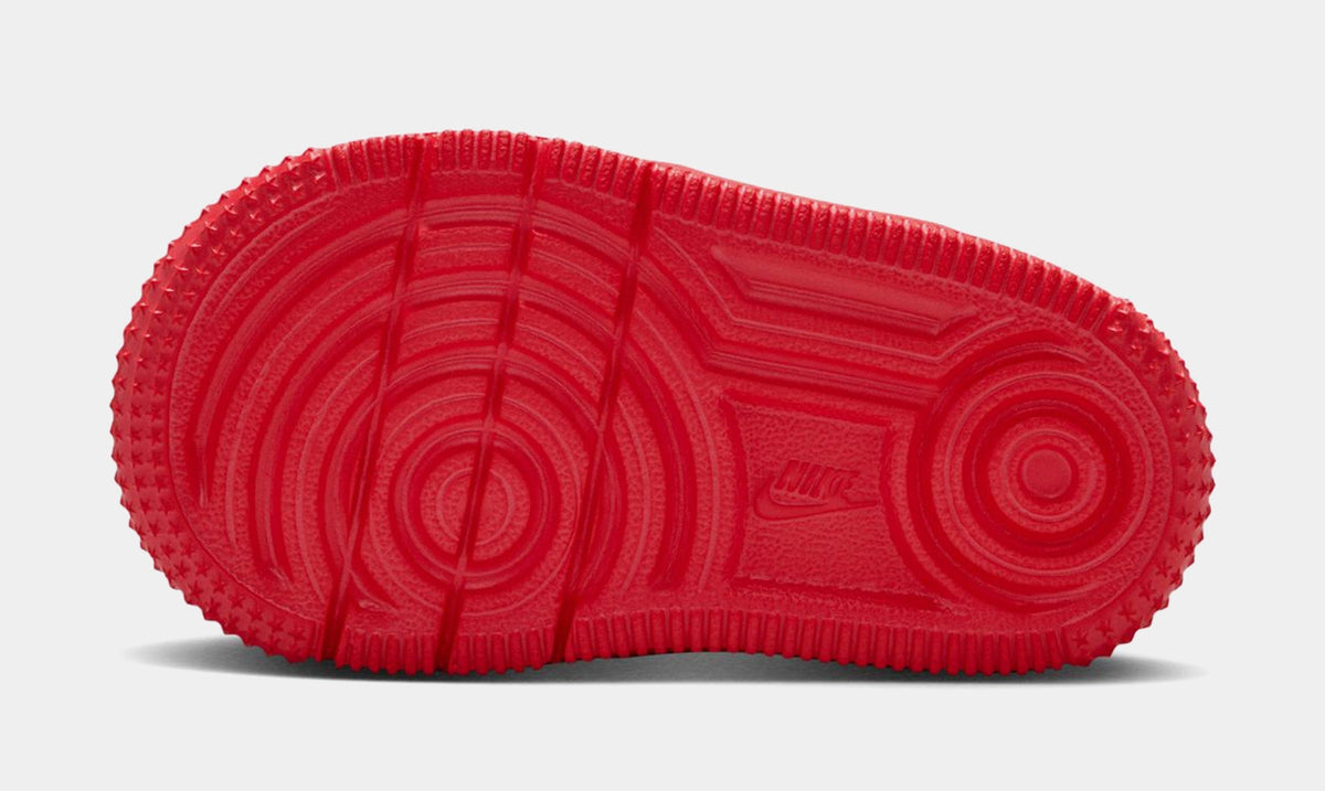 Nike Air Force 1 Low Valentines Day Infant Toddler Lifestyle Shoes (University Red/University Red/Black)