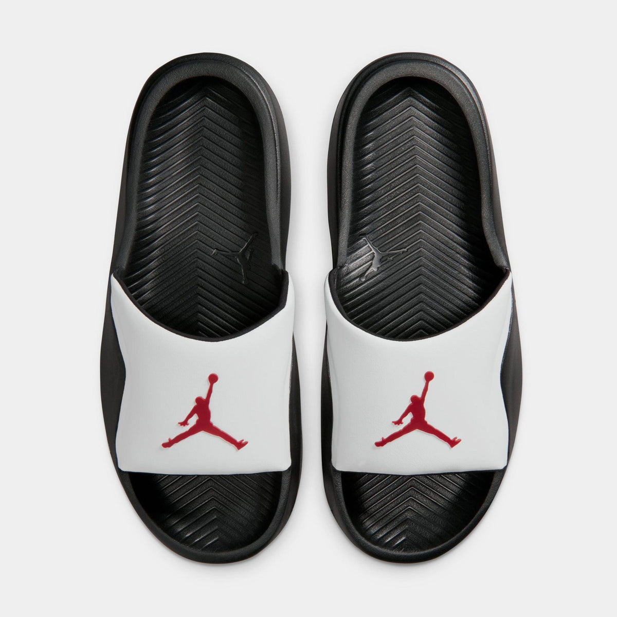 Air Jordan Franchise Slides Mens Sandals (White/Black/Gym Red)