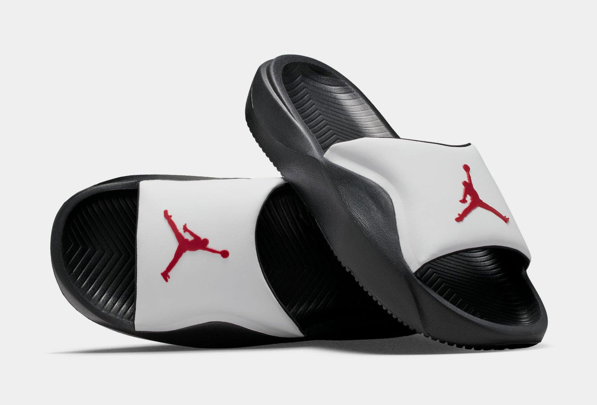 Air Jordan Franchise Slides Mens Sandals (White/Black/Gym Red)